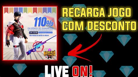 recarga jogos desconto